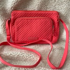 Coral Vera Bradley crossbody